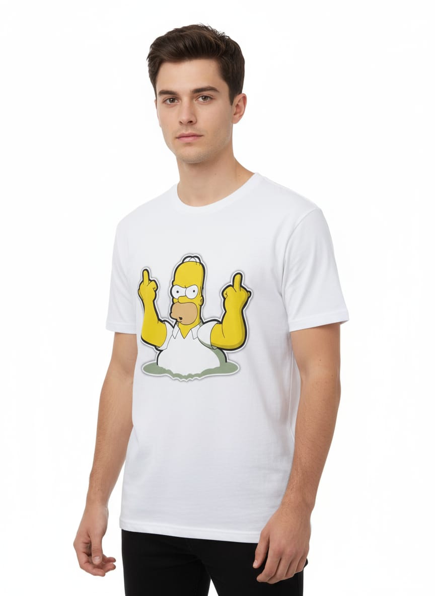 Camiseta Homer Simpson – Atitude e Estilo