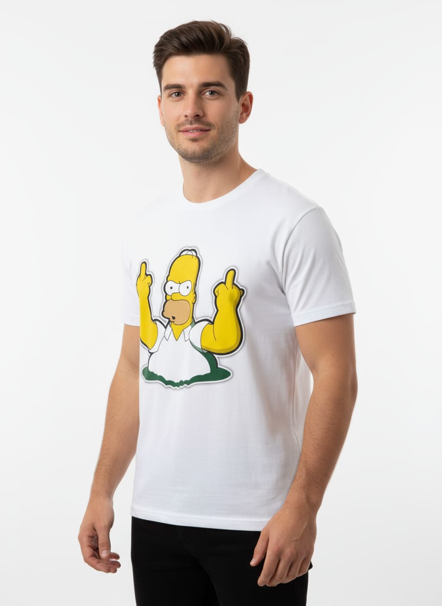 Camiseta Homer Simpson – Atitude e Estilo